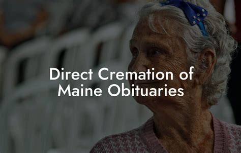 direct cremation of maine obituaries|More.